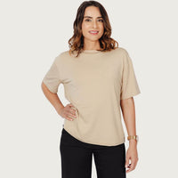 Lyvora Breeze Tee | TENCEL™ Modal Breathable T-Shirt for Women